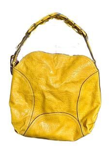 Jessica Simpson Yellow Gold Mustard Faux Leather Shoulder Bag